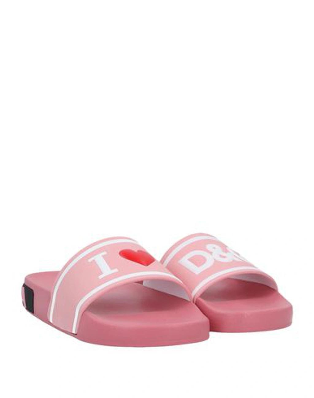 DOLCE & GABBANA Sandals In Pink Product Image