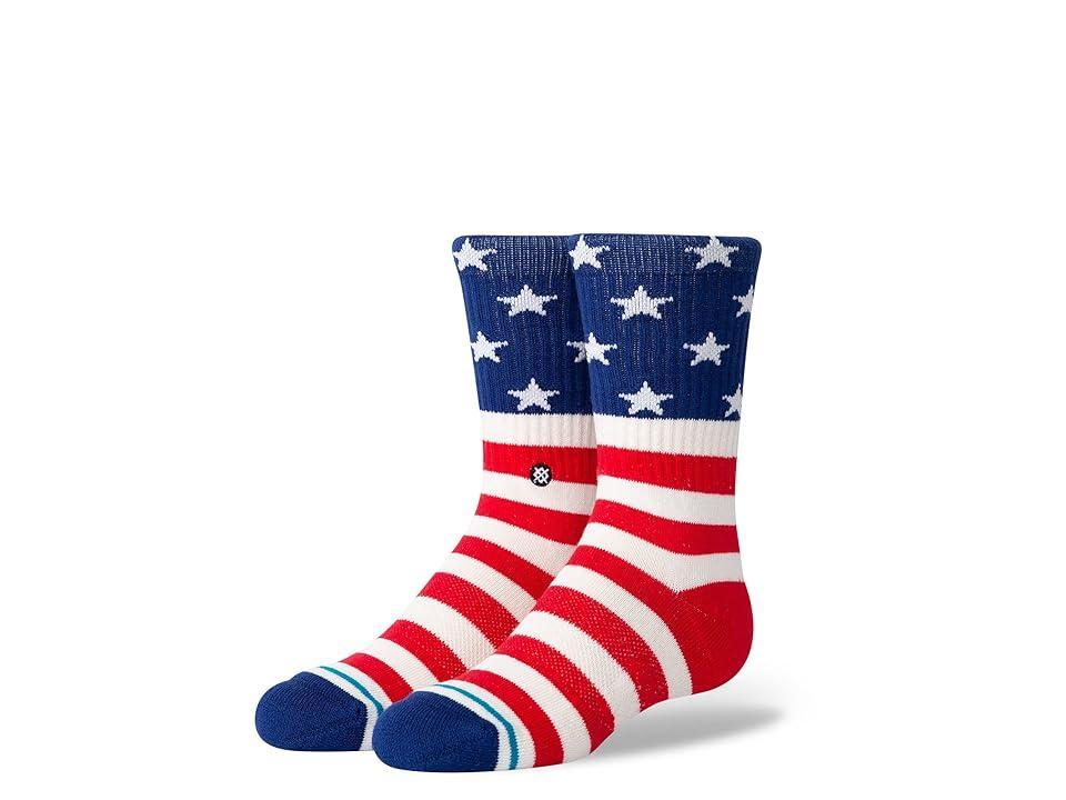 Stance The Fourth ST (Toddler/Little Kid/Big Kid) Men's Crew Cut Socks Shoes Product Image