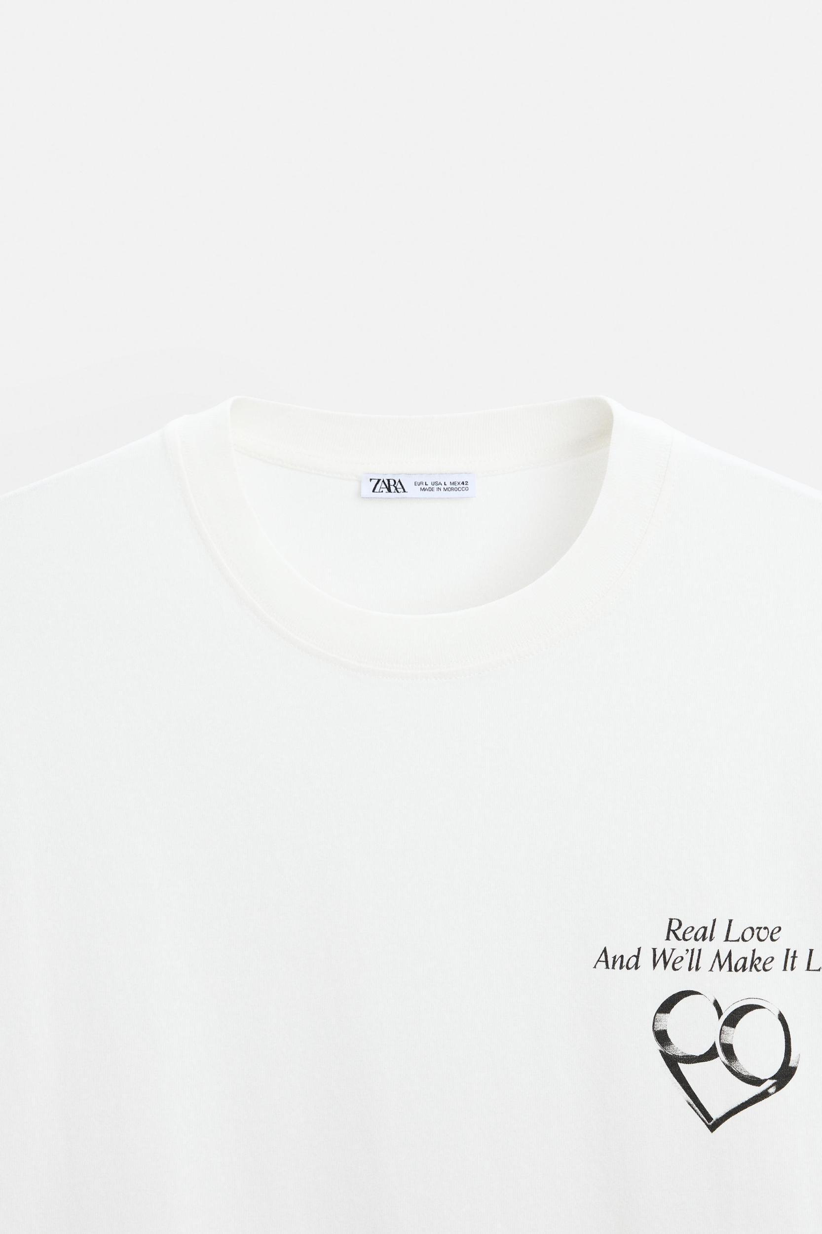 TEXT PRINT T-SHIRT Product Image