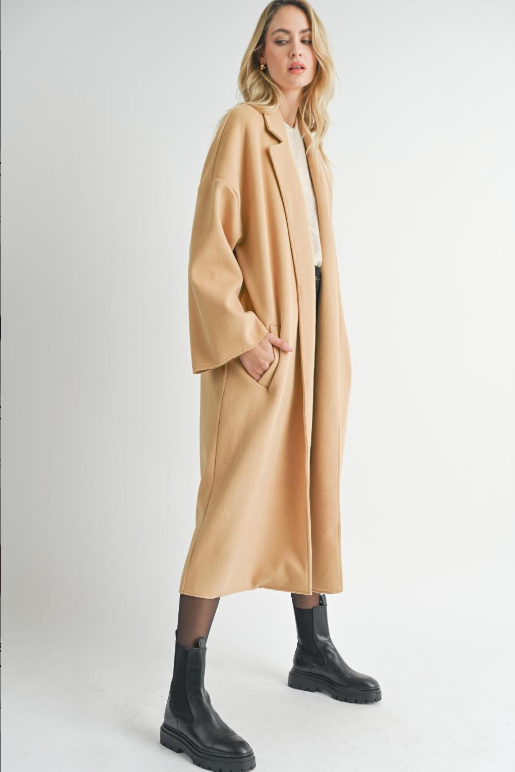 Donne Open Coat Product Image