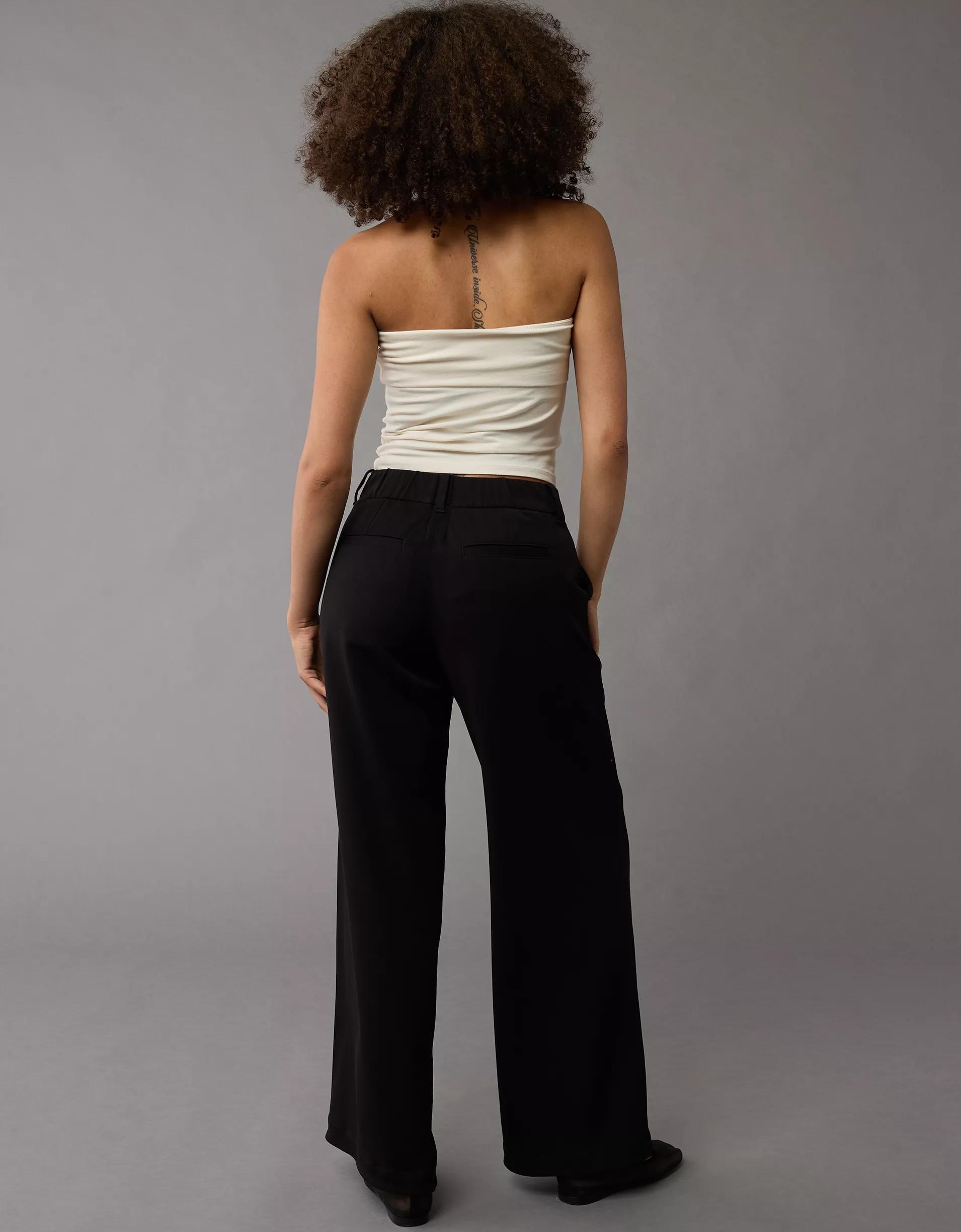 AE Curvy High-Waisted Poppy Trouser Product Image