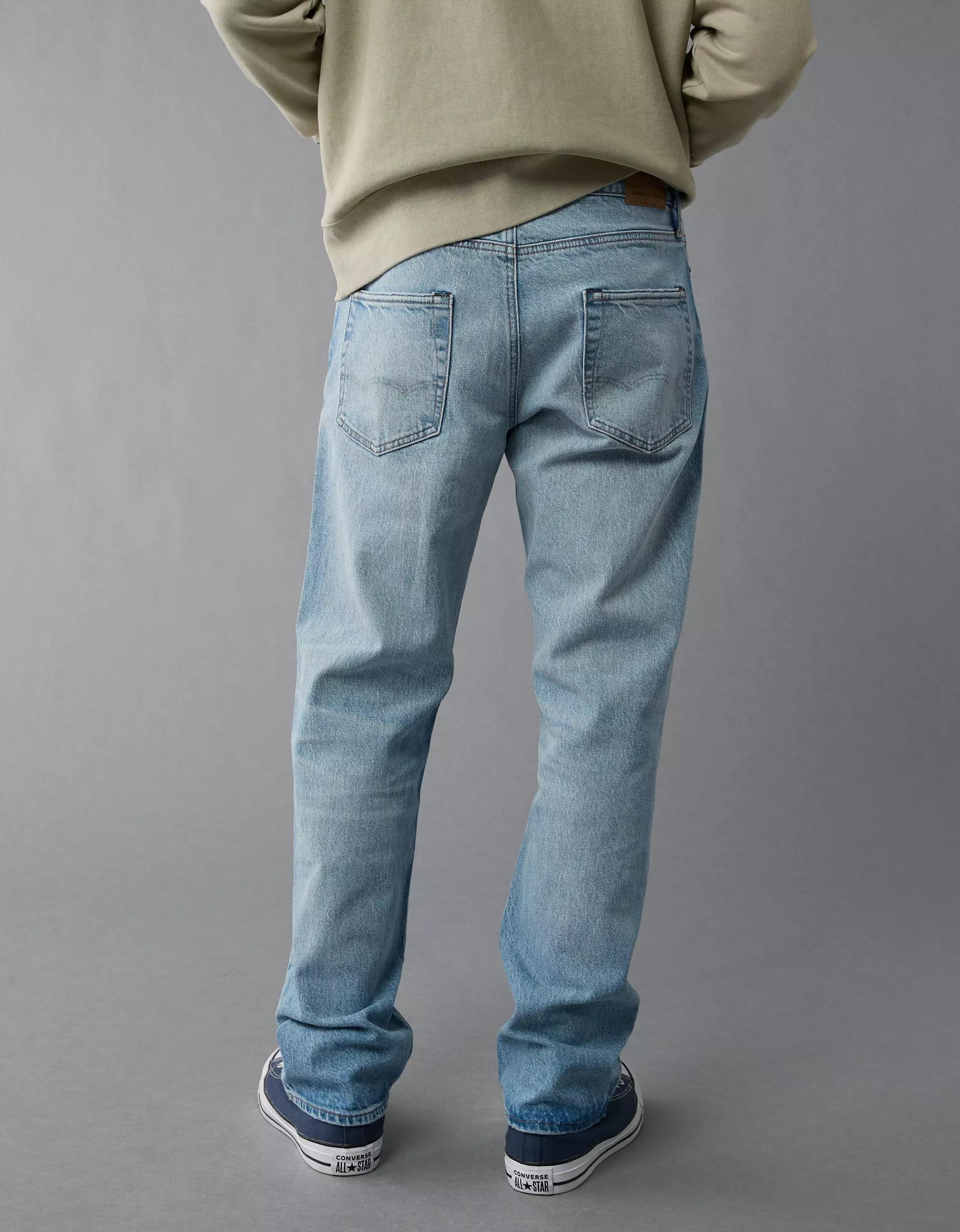 AE EasyFlex Patched Loose Jean Product Image