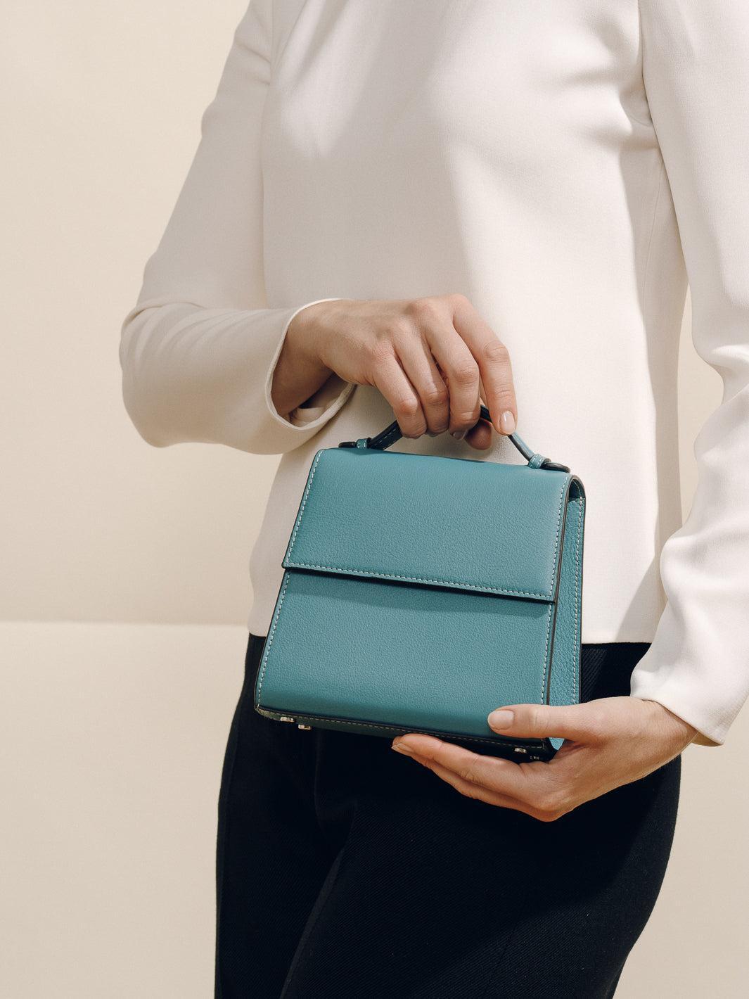 Small Top Handle in Nappa Product Image