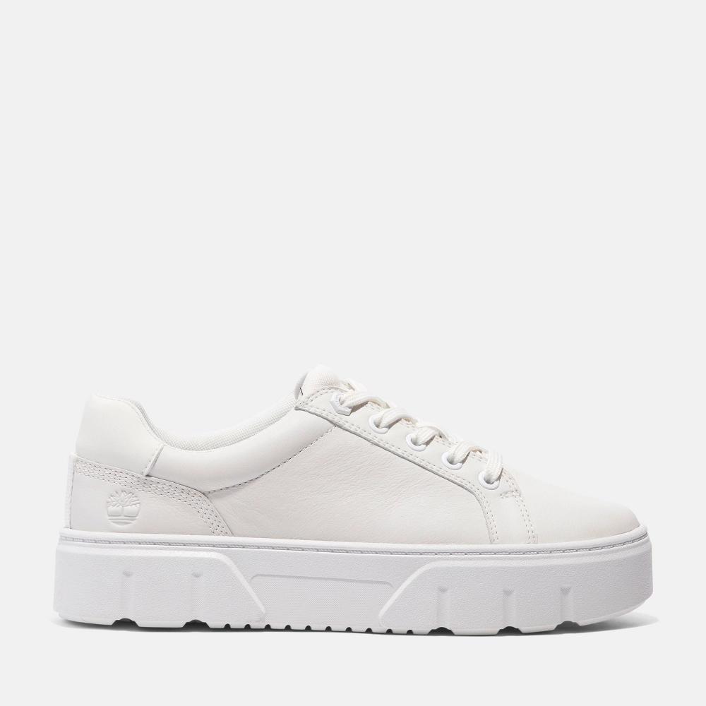 Timberland Womens Laurel Court Low Leather Sneakers Product Image