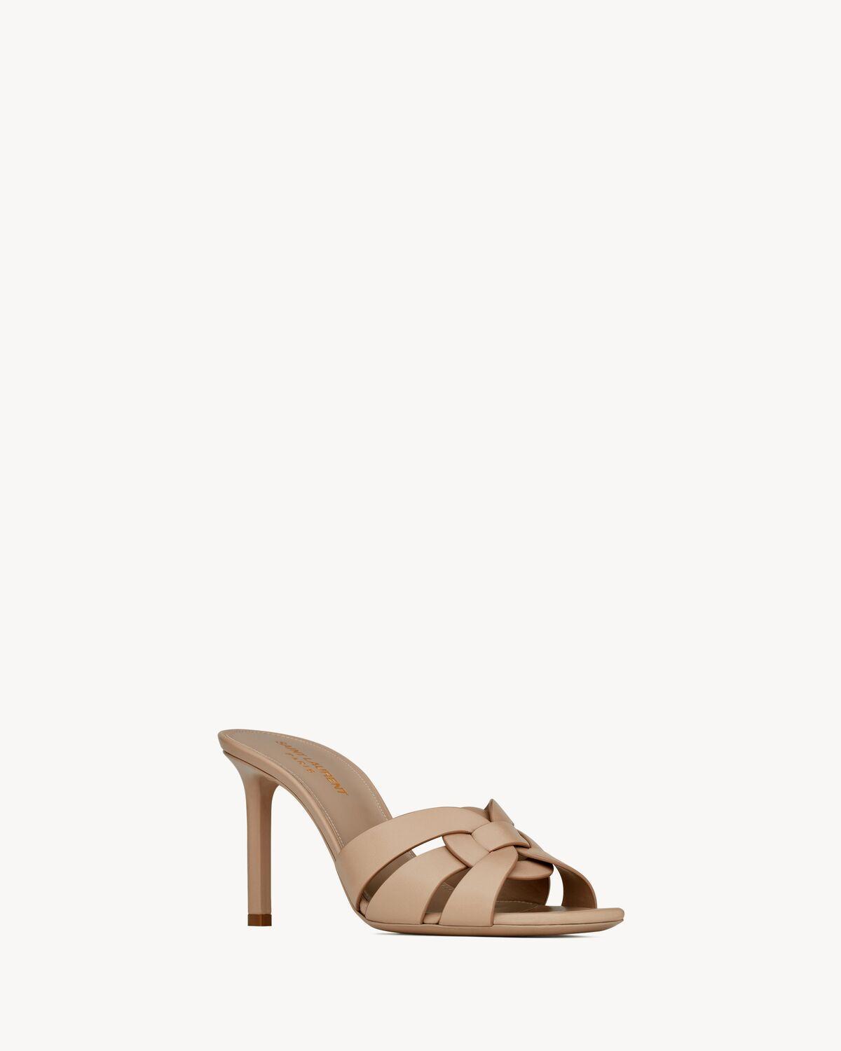 Tribute MULES in smooth leather | Saint Laurent | YSL.com Product Image