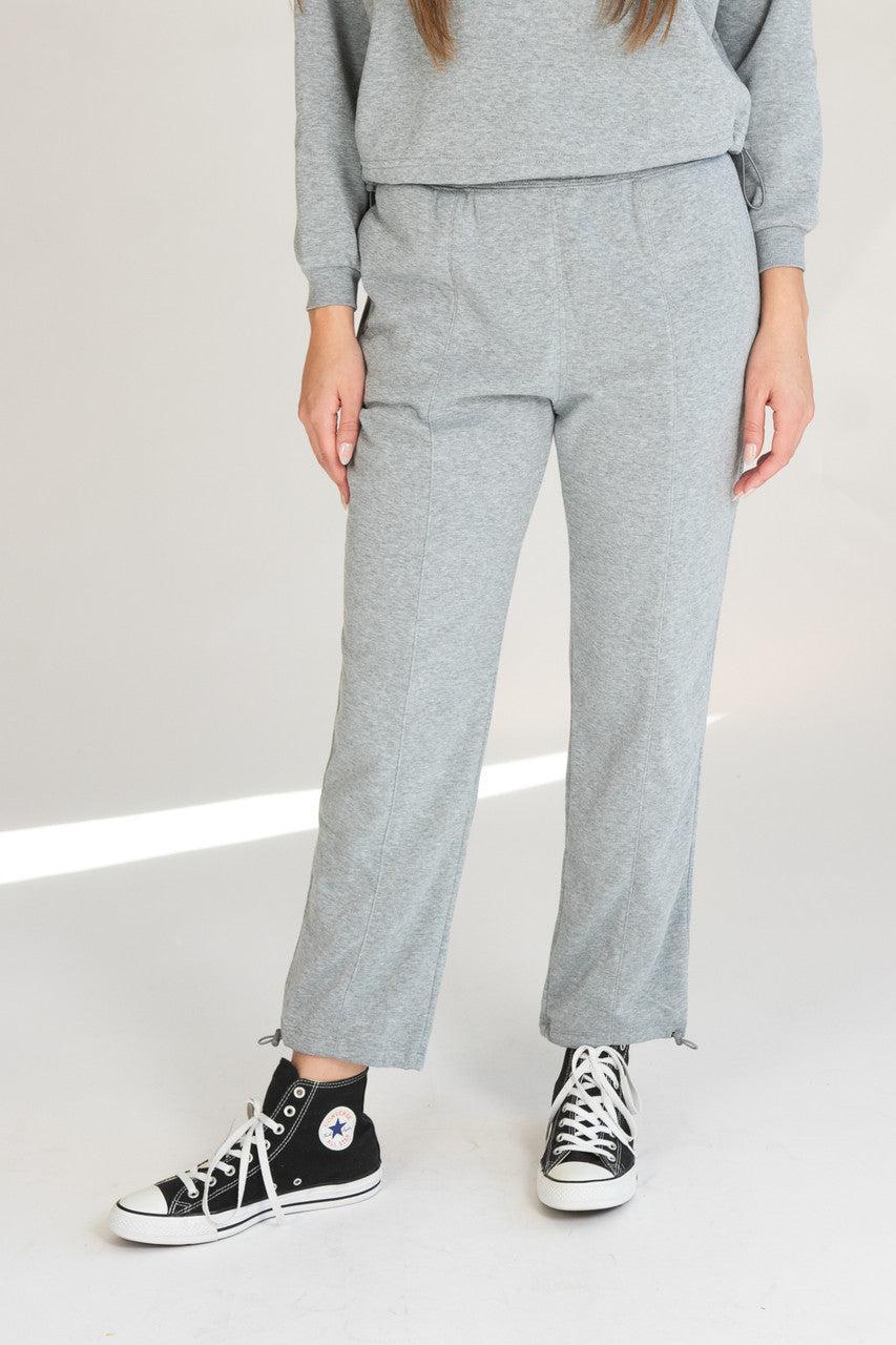 Seamed Drawstring Sweatpants Product Image