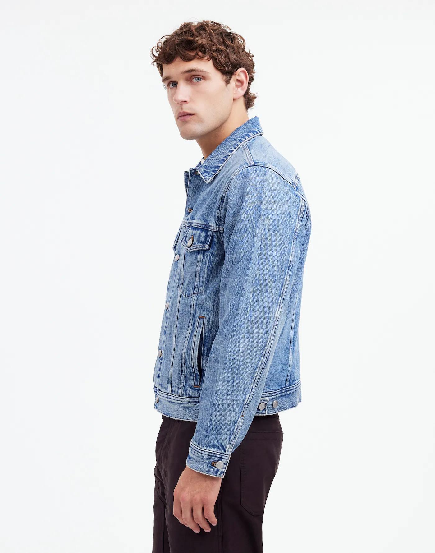 Denim Trucker Jacket Product Image
