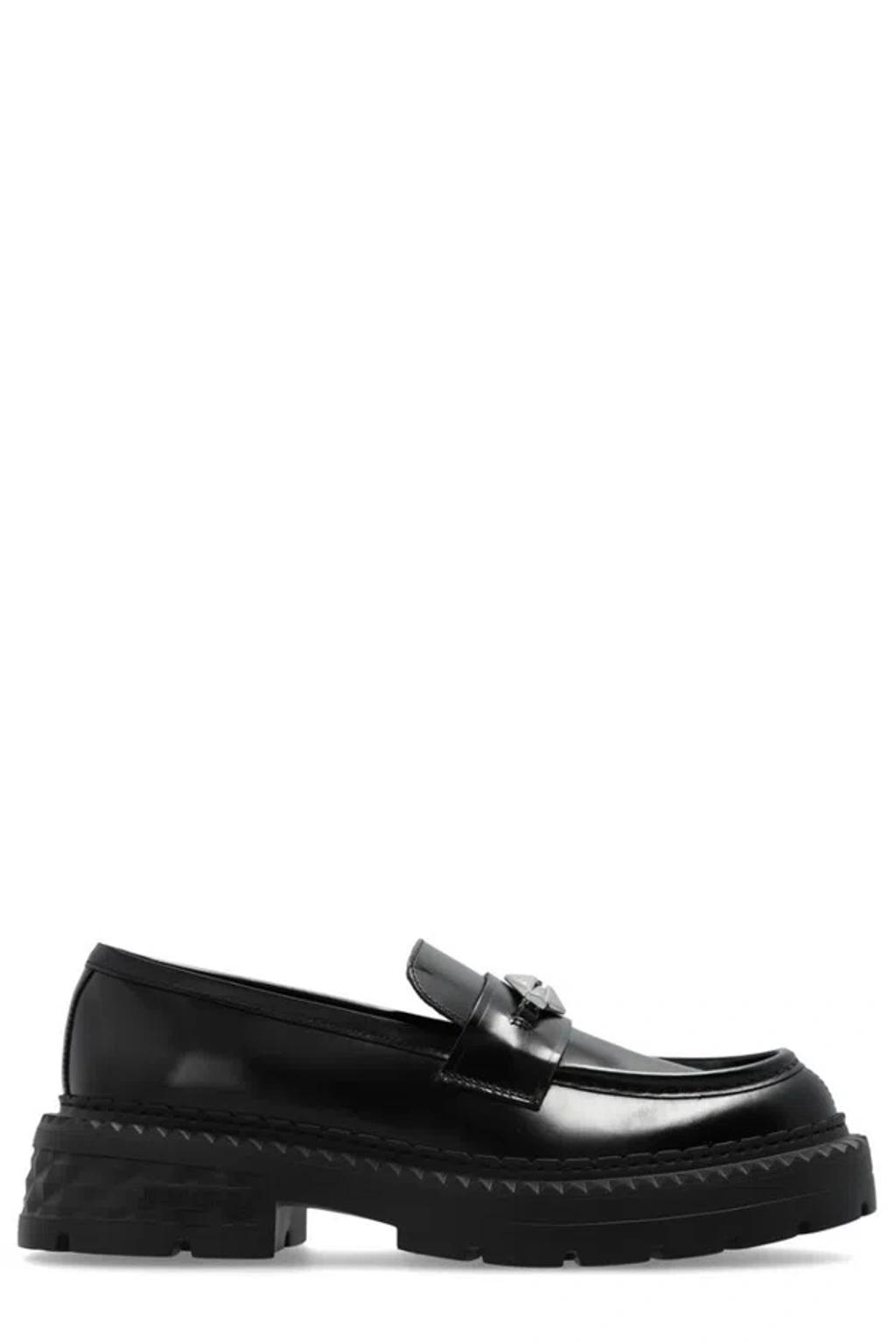 Marlow Diamond Loafers Black Product Image