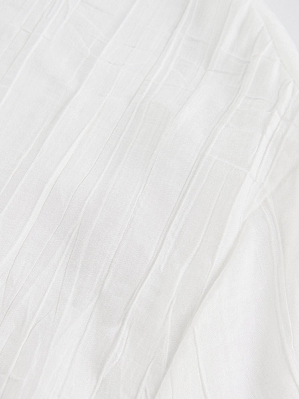 Aelfric Eden Texture Floral Embroidery Short Sleeve Shirt Product Image