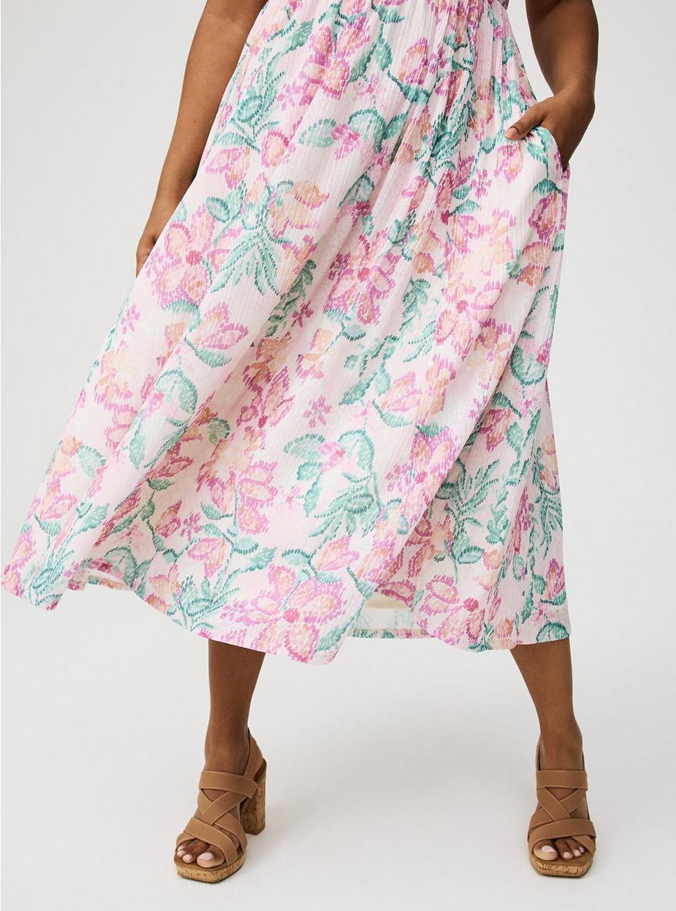 Sleeveless Tie-Back Midi Dress Product Image