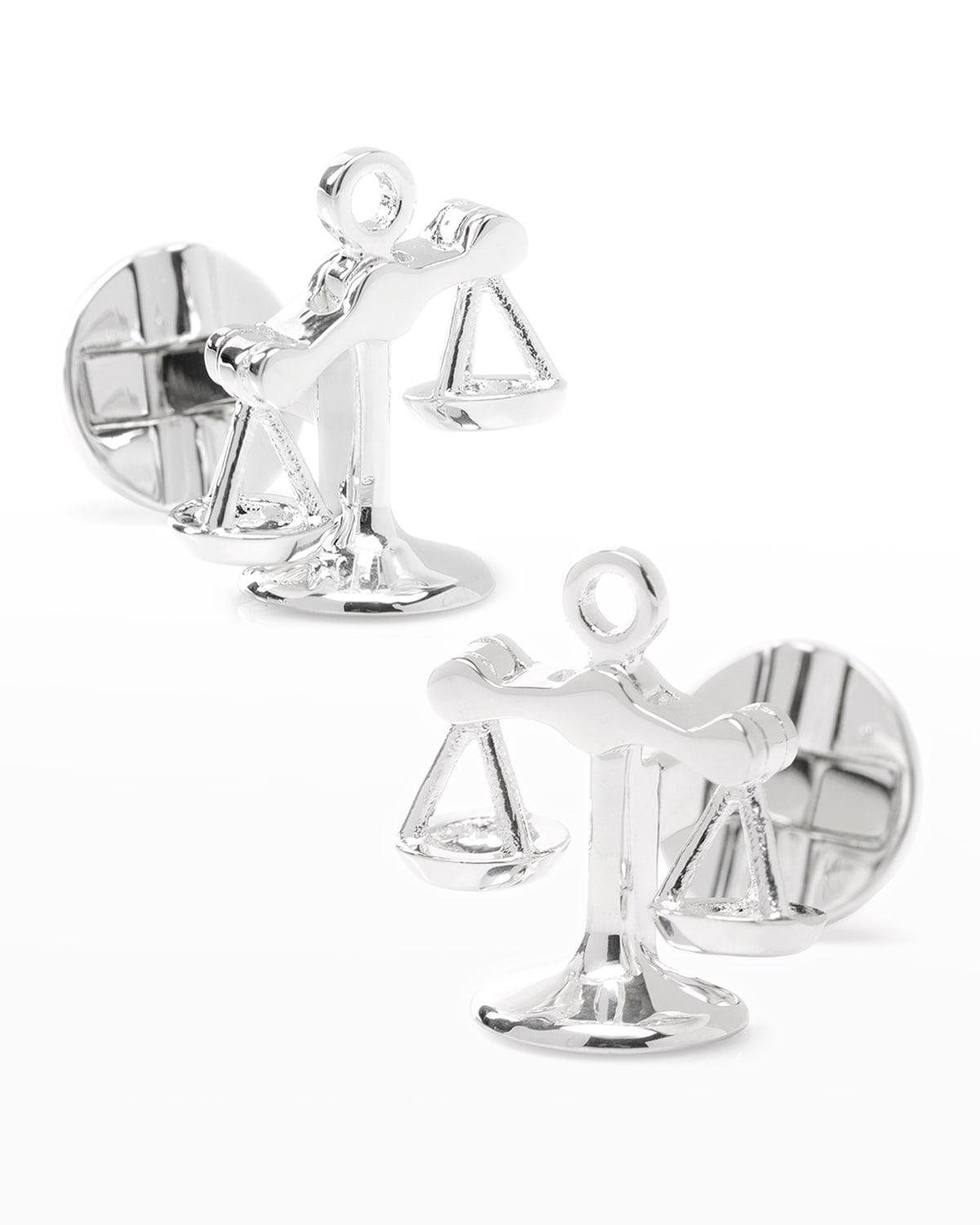 Mens Ox & Bull Trading Co. Scale Cufflinks Product Image