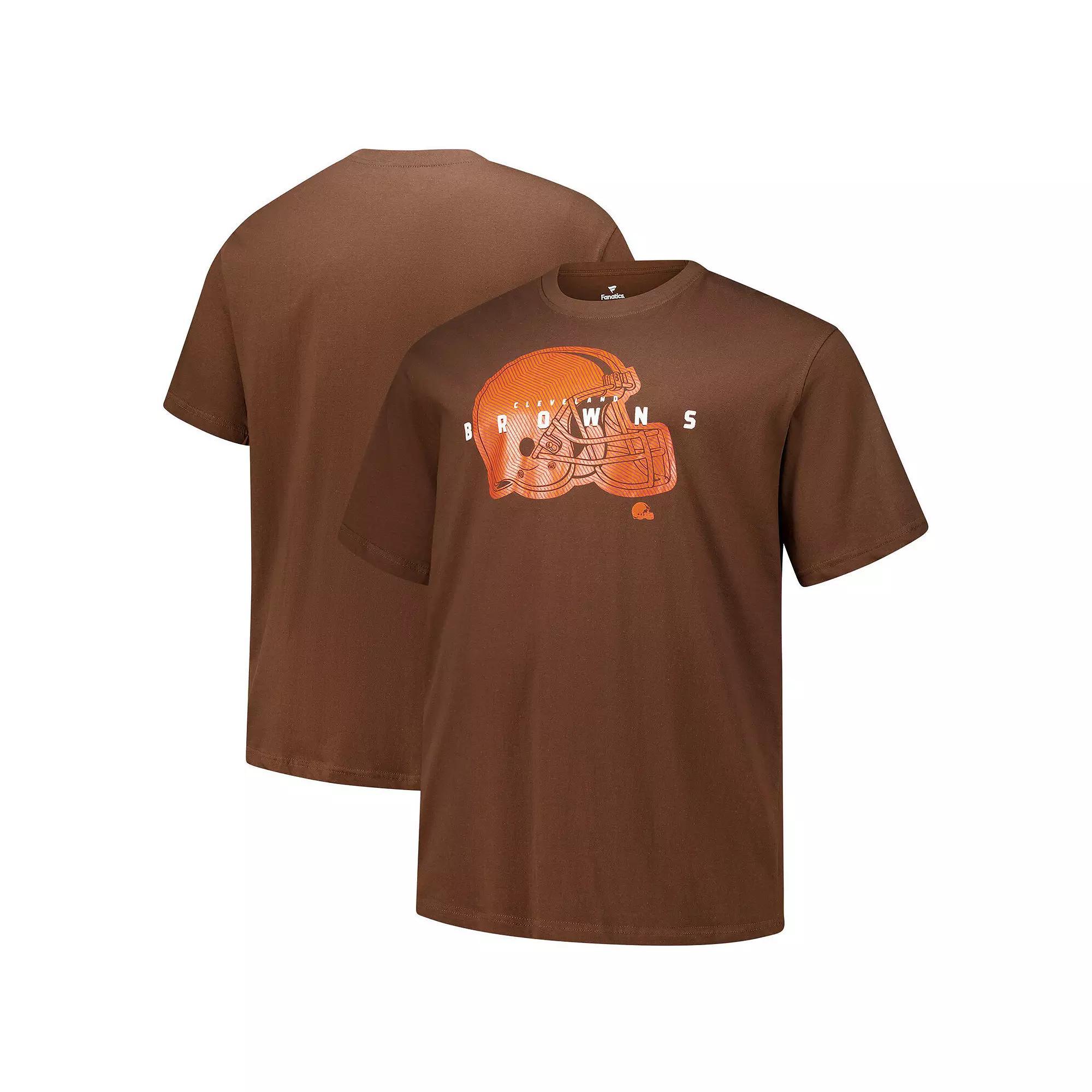 Men's Fanatics Brown Cleveland Browns Big & Tall Coordinate T-Shirt,  Product Image