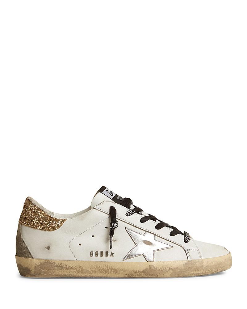 Golden Goose Womens Super-Star Low Top Sneakers Product Image