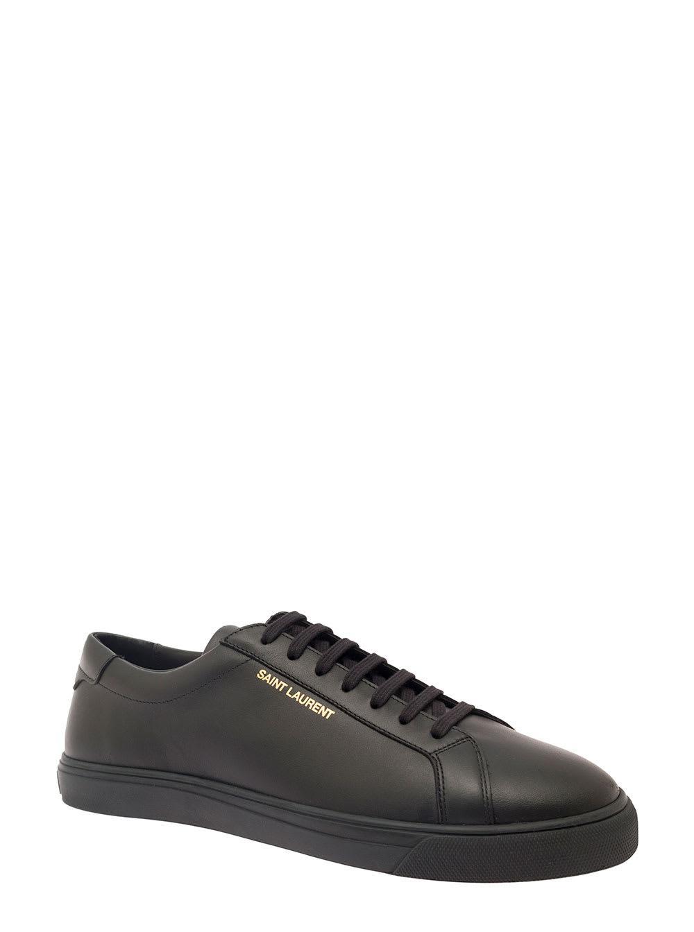 Men's Andy Low-top Sneakers In Black Product Image