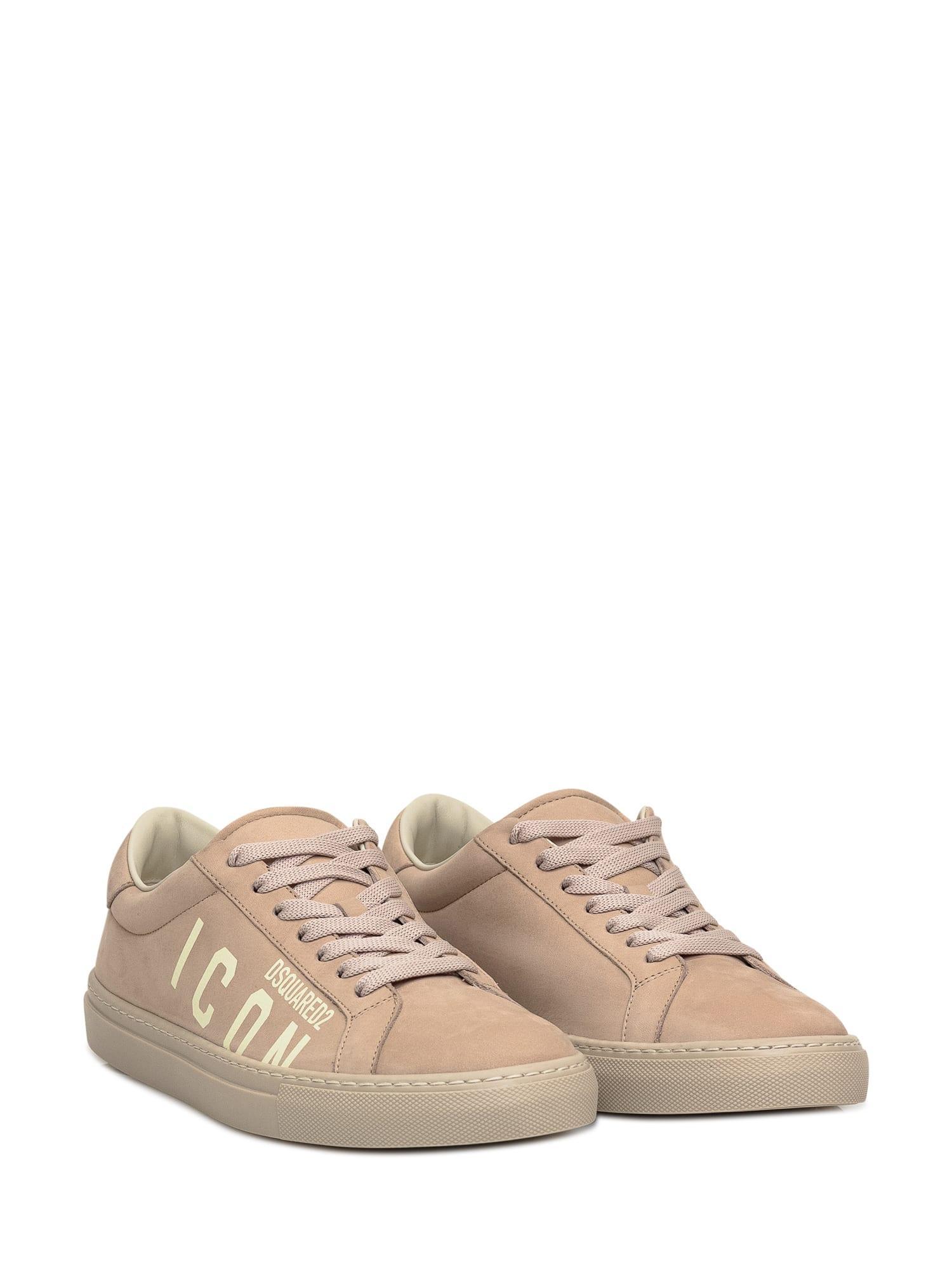 DSQUARED2 Logo Printed Low In Beige Product Image