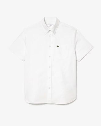Regular Fit Short Sleeved Oxford Shirt Product Image