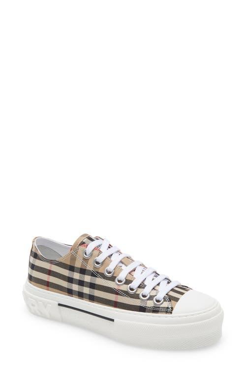 Jack Check Low-Top Sneakers Product Image