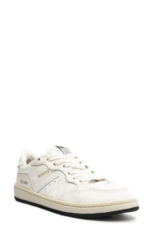 Schutz Womens St 001 Almond Toe Sneakers Product Image