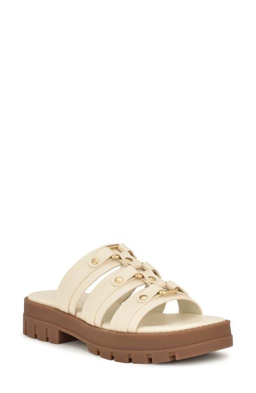 Nine West Cazz Womens Strappy Lug Sole Casual Sandals Product Image