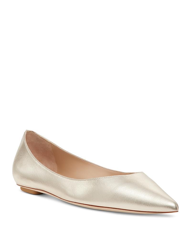 Stuart Weitzman Womens Emilia Pointed Toe Flats Product Image