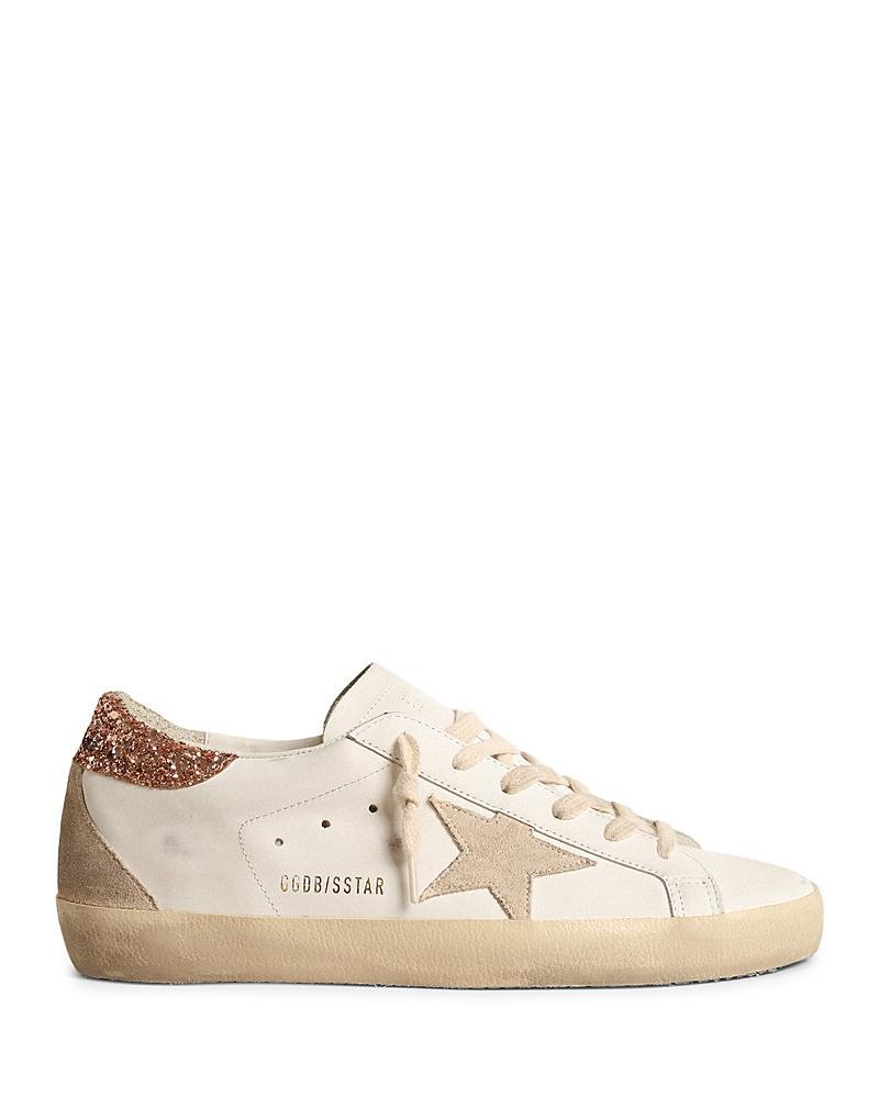 Golden Goose Womens Super-Star Low Top Sneakers Product Image