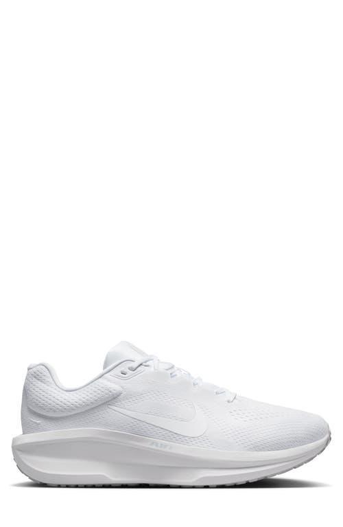 NIKE Air Winflo 11 Running Shoe In White/white/pure Platinum Product Image