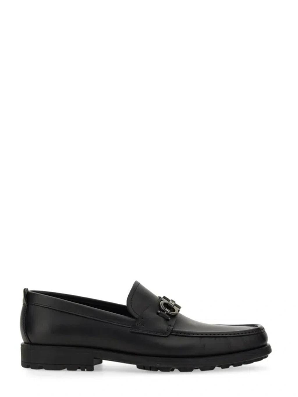 FERRAGAMO Mocasines - Negro In Nero Product Image