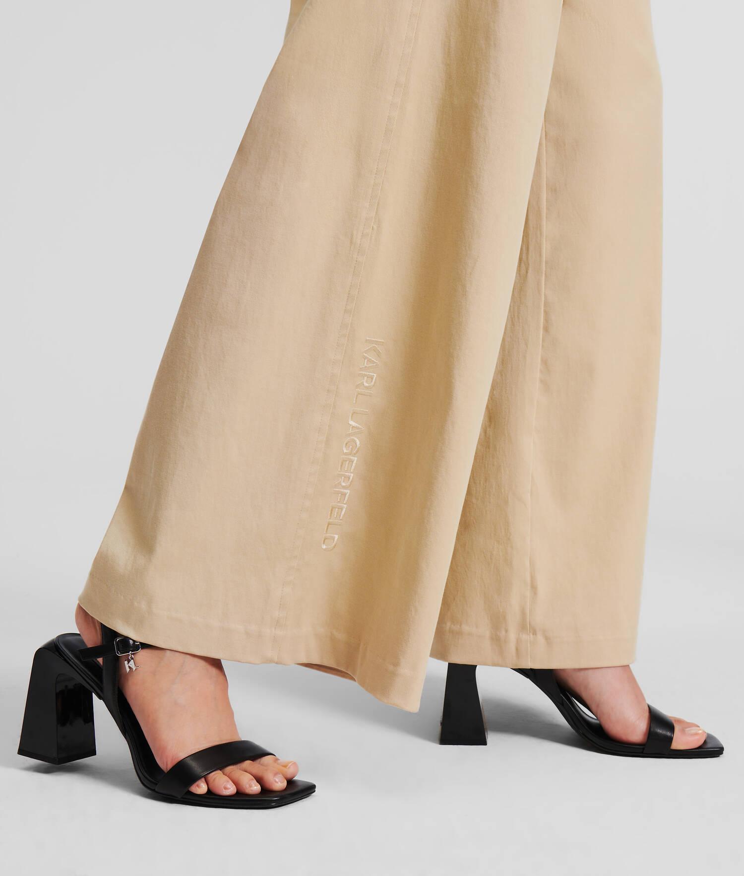 WIDE-LEG HIGH-WAIST PANTS Product Image