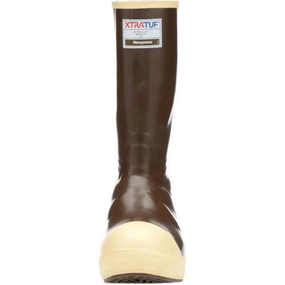 Men's Xtratuf 15 in Insulated Steel Toe Legacy Boot, 22273G, Brown Product Image