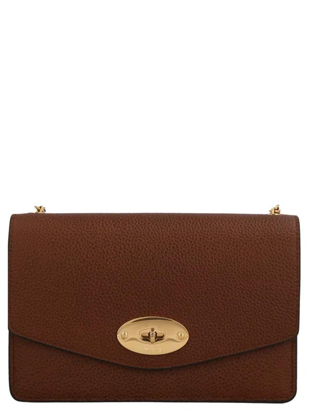 MULBERRY 'darley' Leather Chain Strap Shoulder Bag Product Image