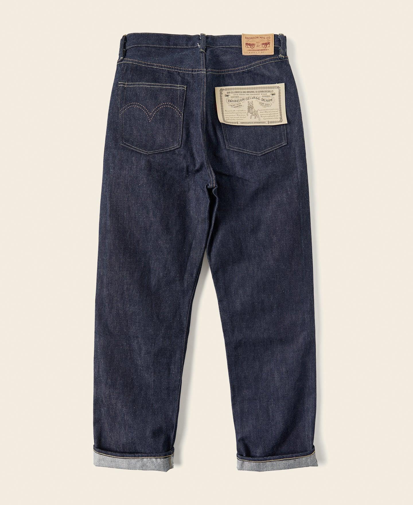 Lot 44801 1944 WWII Version Selvedge Denim Jeans Product Image