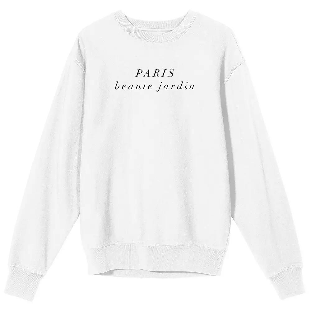 Men's Paris Beaute Jardin Long Sleeve Graphic Tee,  Product Image