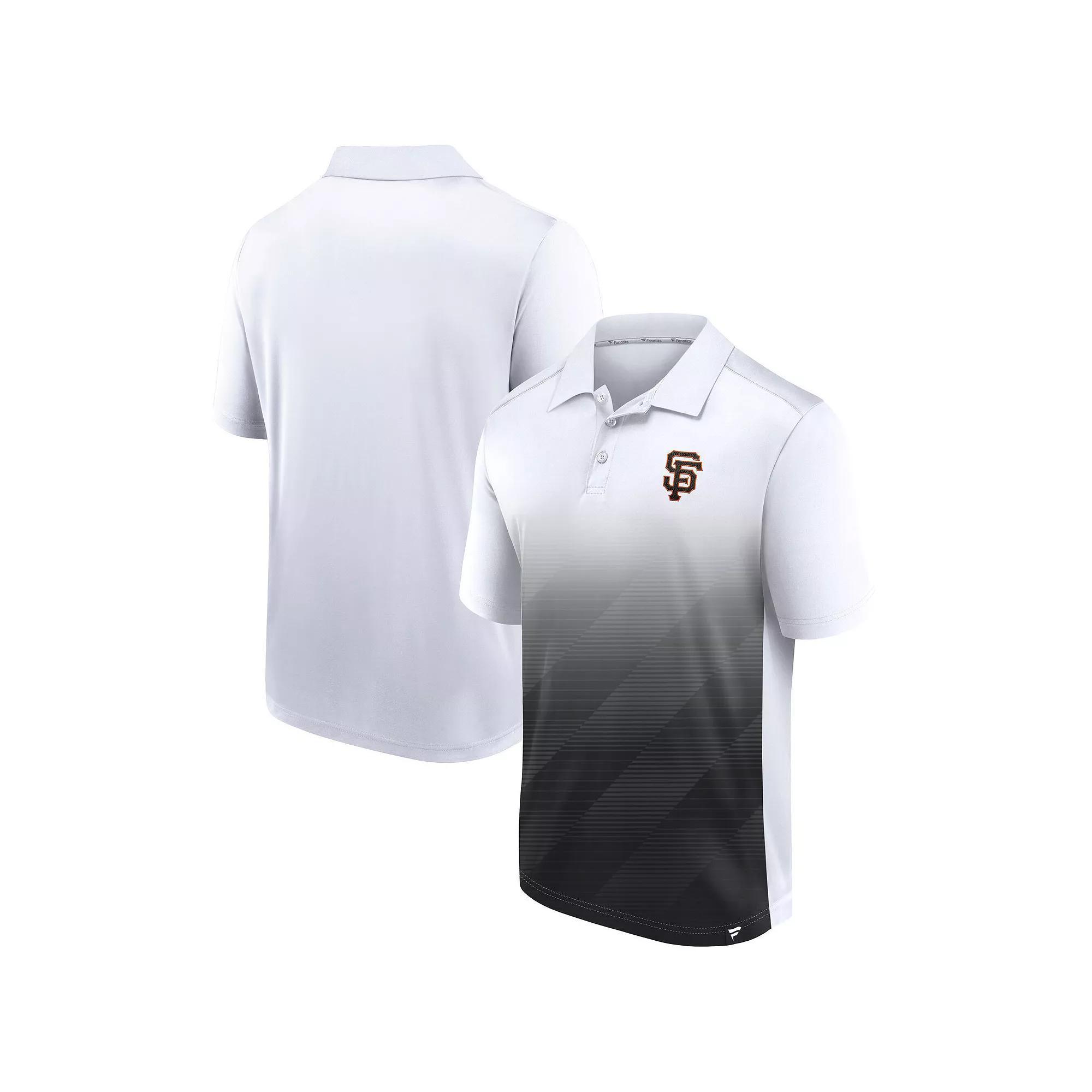 Men's Fanatics White San Francisco Giants Iconic Parameter Sublimated Polo, Size: XL Product Image