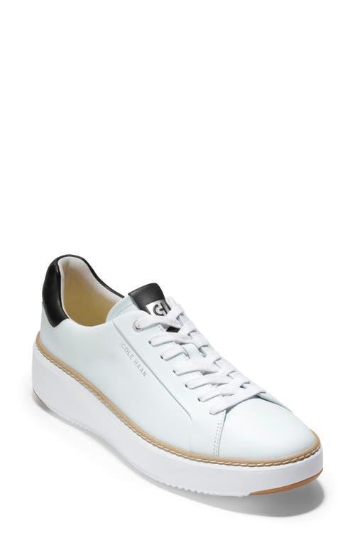 Cole Haan GrandPr Topspin Leather Platform Sneakers Product Image