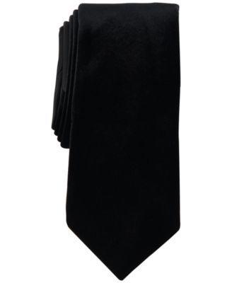 Alfani Mens Monroe Solid Velvet Tie, Created for Macys Product Image