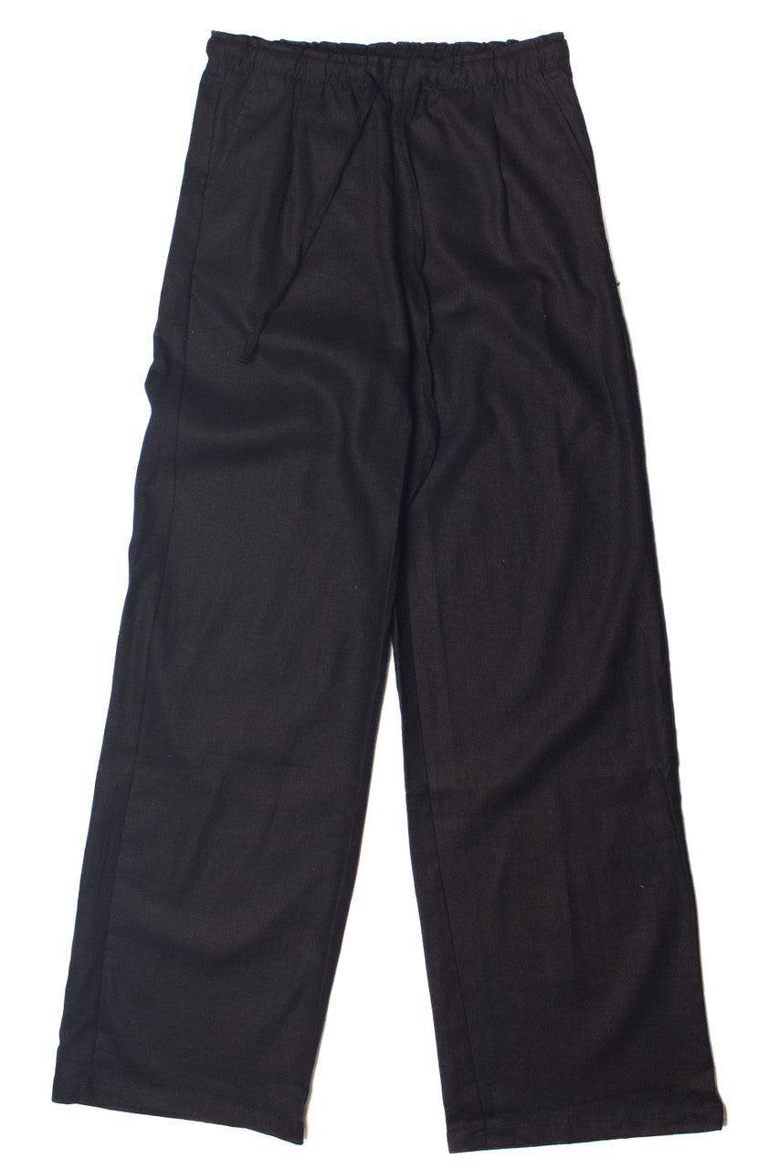 Linen Drawstring Pants Product Image