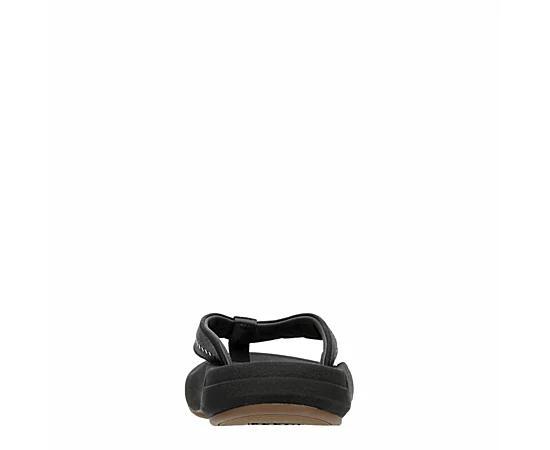 REEF Swellsole Rover Men's Flip-Flop Sandals, Size: 9, Black Product Image