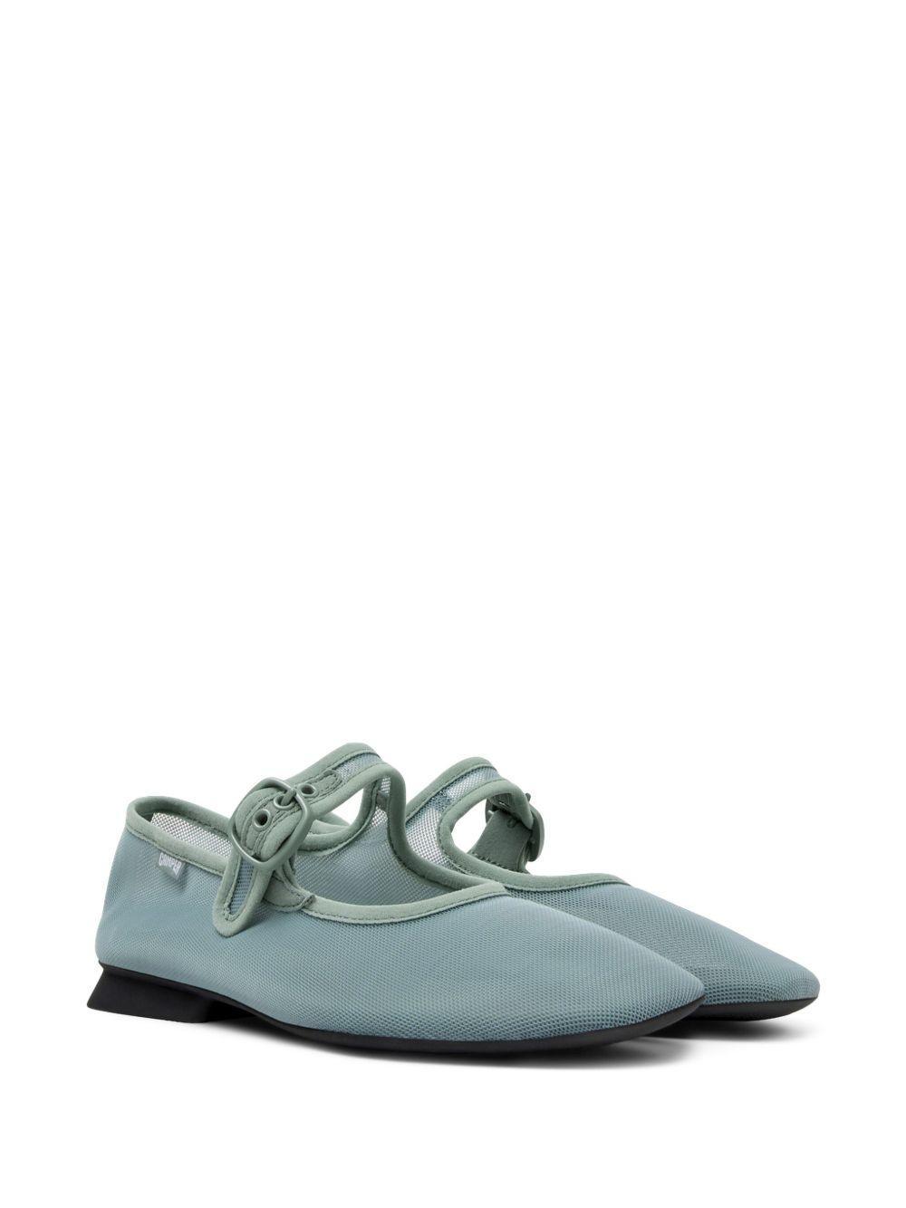 Casi Myra mesh ballerina shoes Product Image
