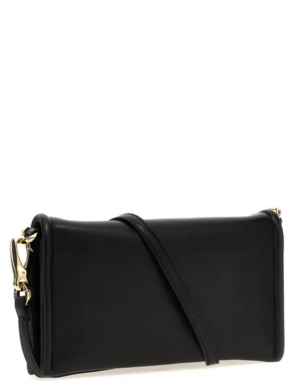 VALENTINO GARAVANI Women  'vlogo Chain' Clutch Bag In Black Product Image