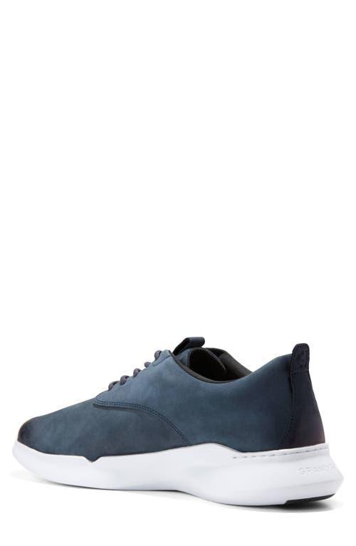 COLE HAAN Grand Crosscourt Runox Sneaker In Navy Nubuck Product Image