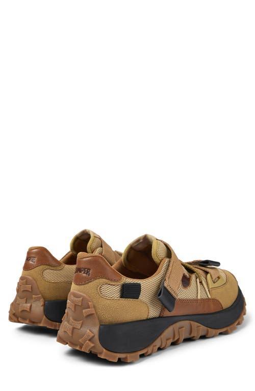 CAMPER Drift Trail Strappy Water Repellent Sneaker In Tan Multi Product Image