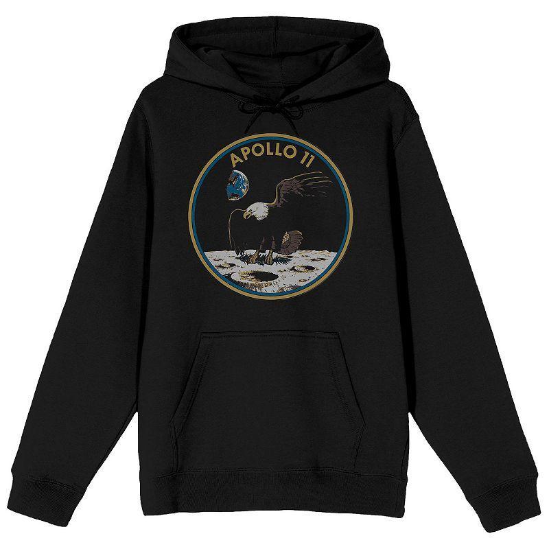 Men's NASA Apollo 11 Eagle Graphic Hoodie, Size: Small, Black Product Image