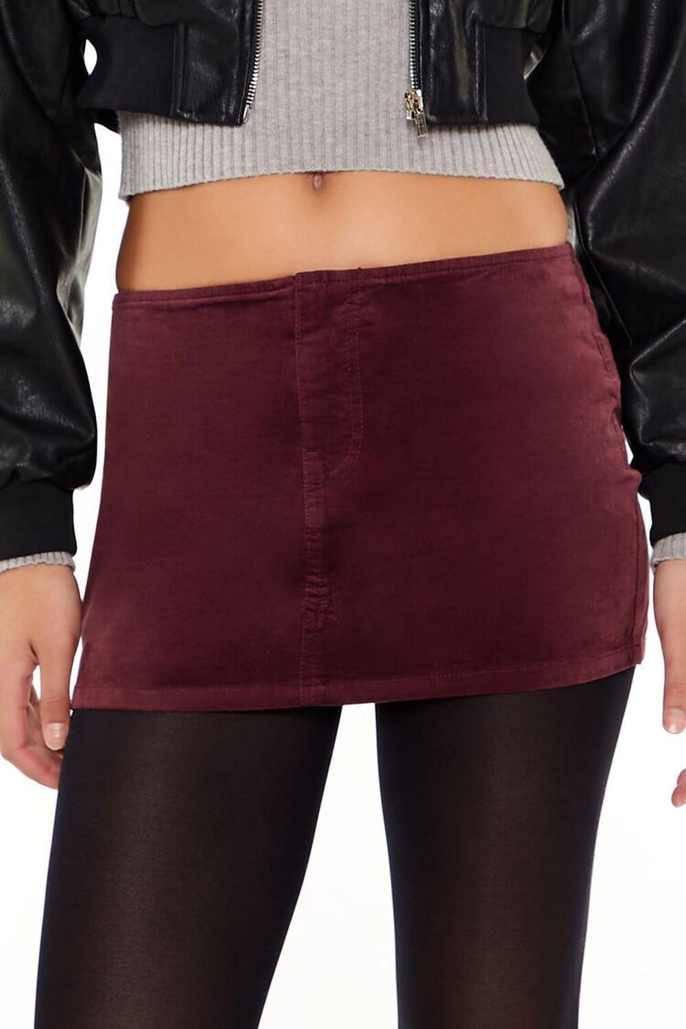 Velvet Mini Skirt | Forever 21 Product Image