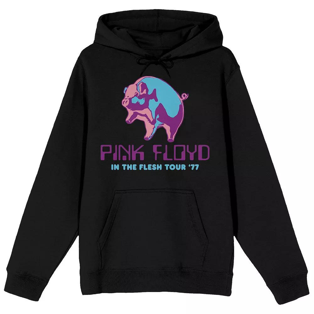 Men's Pink Floyd In The Flesh Tour Hoodie, Size: XL, Black Product Image