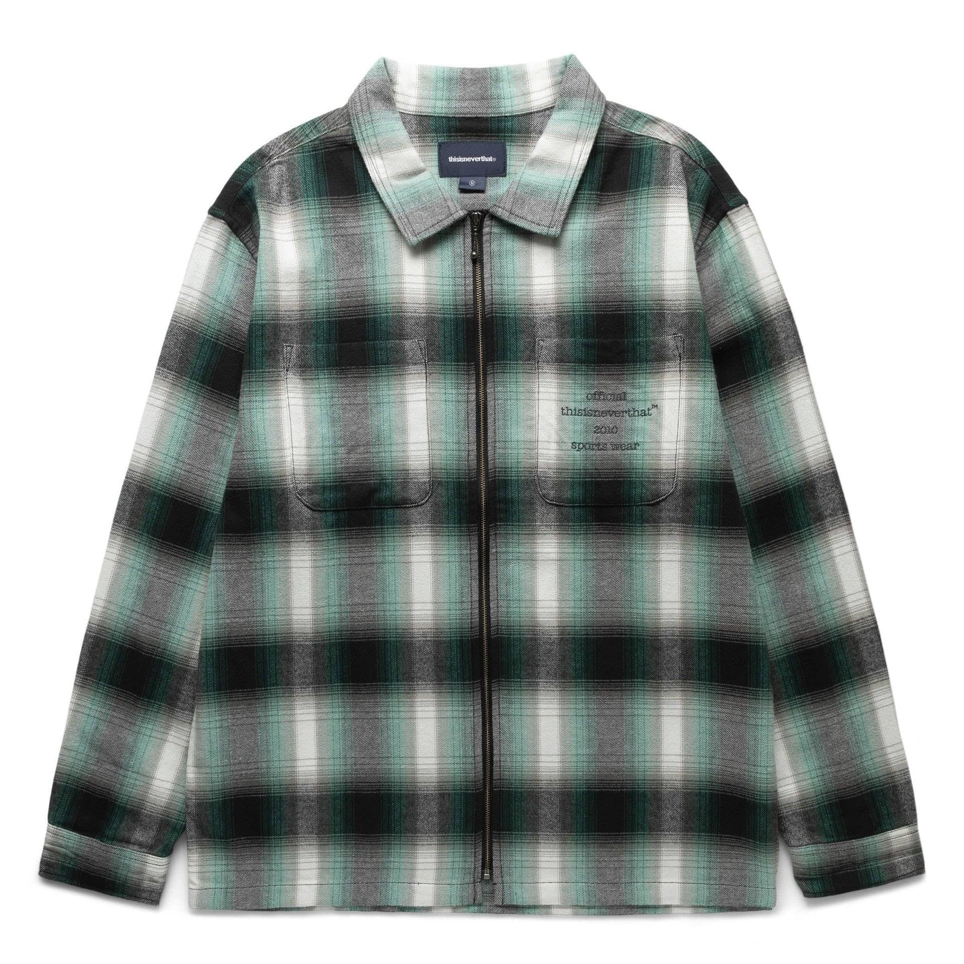 FLANNEL ZIP SHIRT Product Image