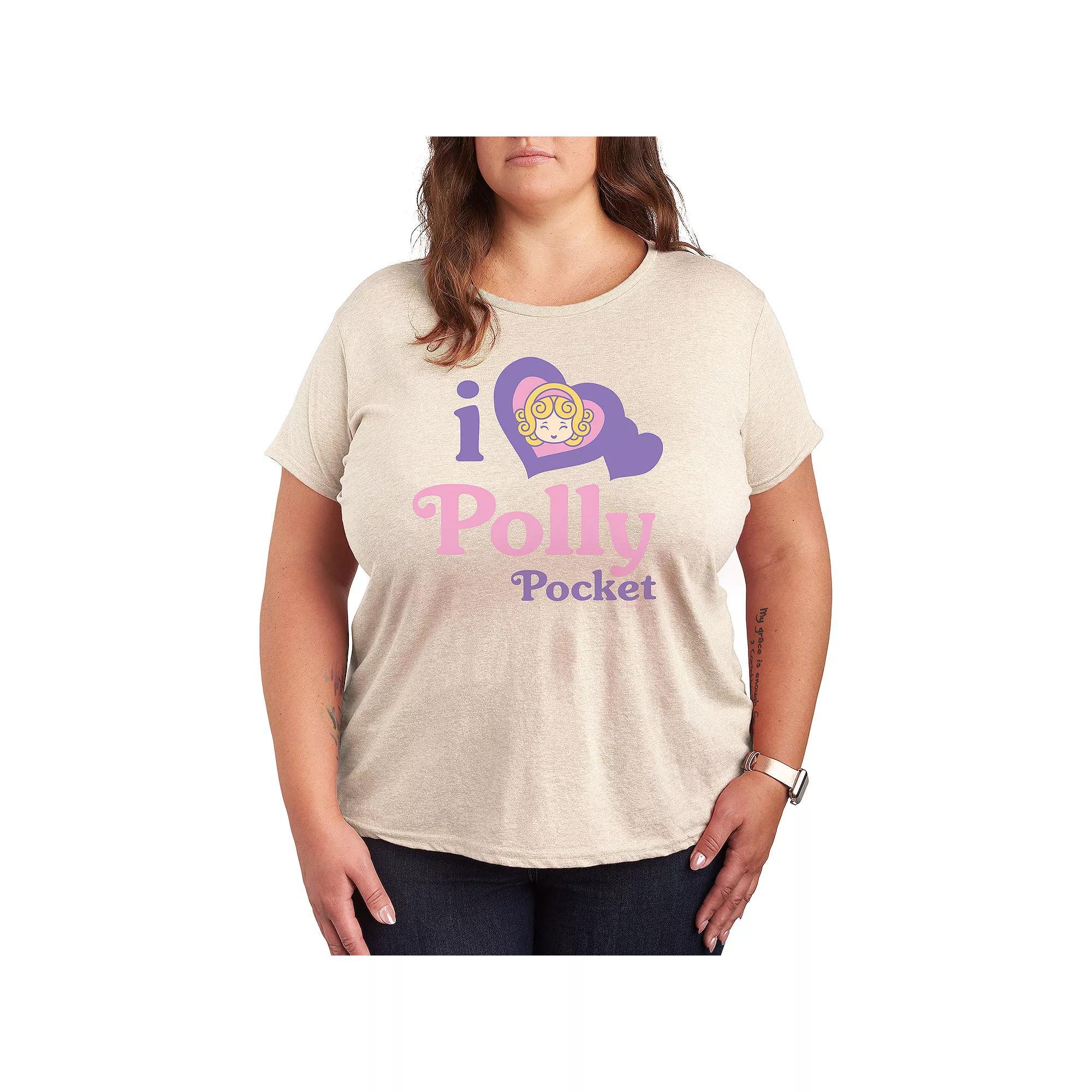 Plus Polly Pocket Love Graphic Tee, Women's,  Product Image