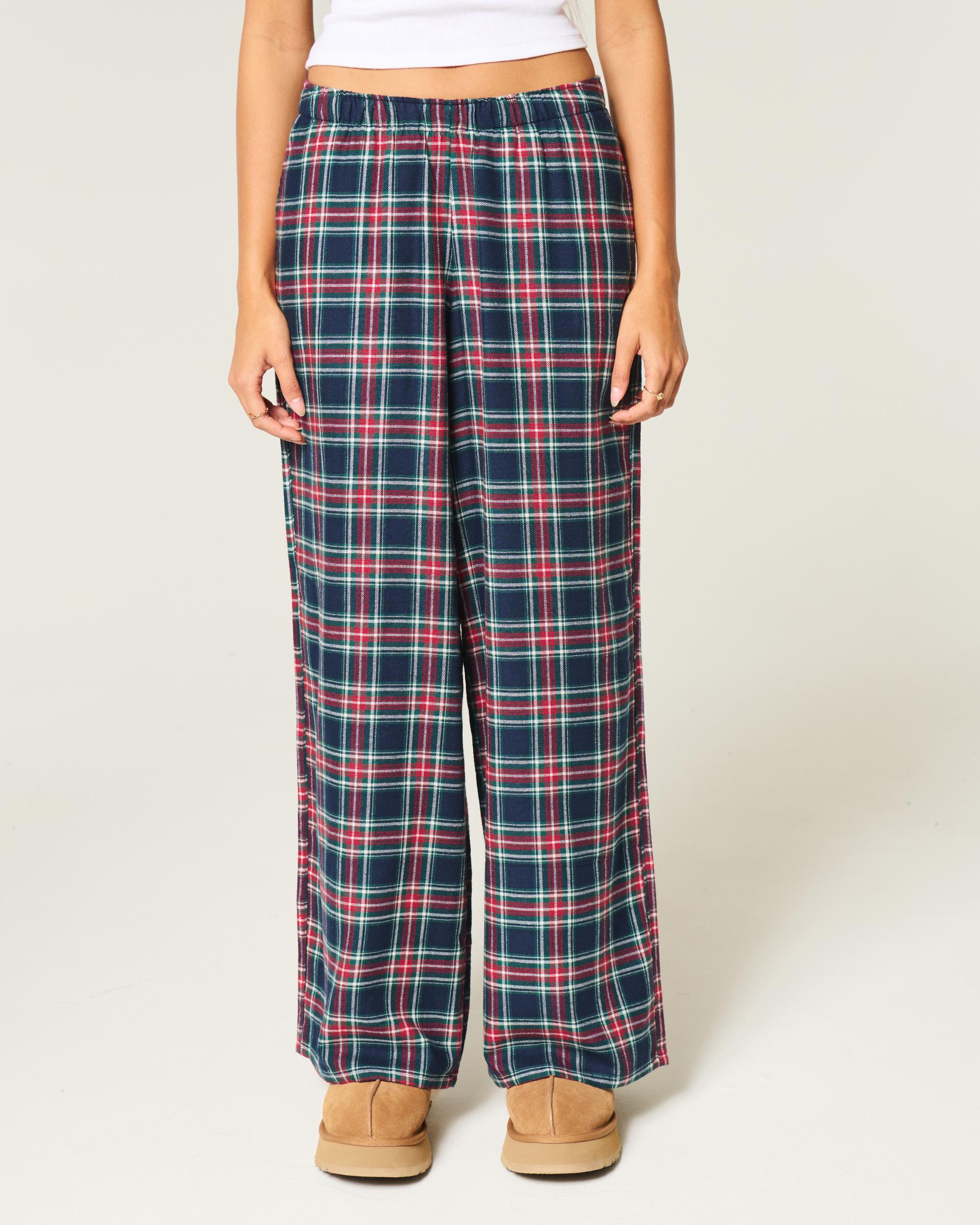 Baggy Flannel Pants Product Image