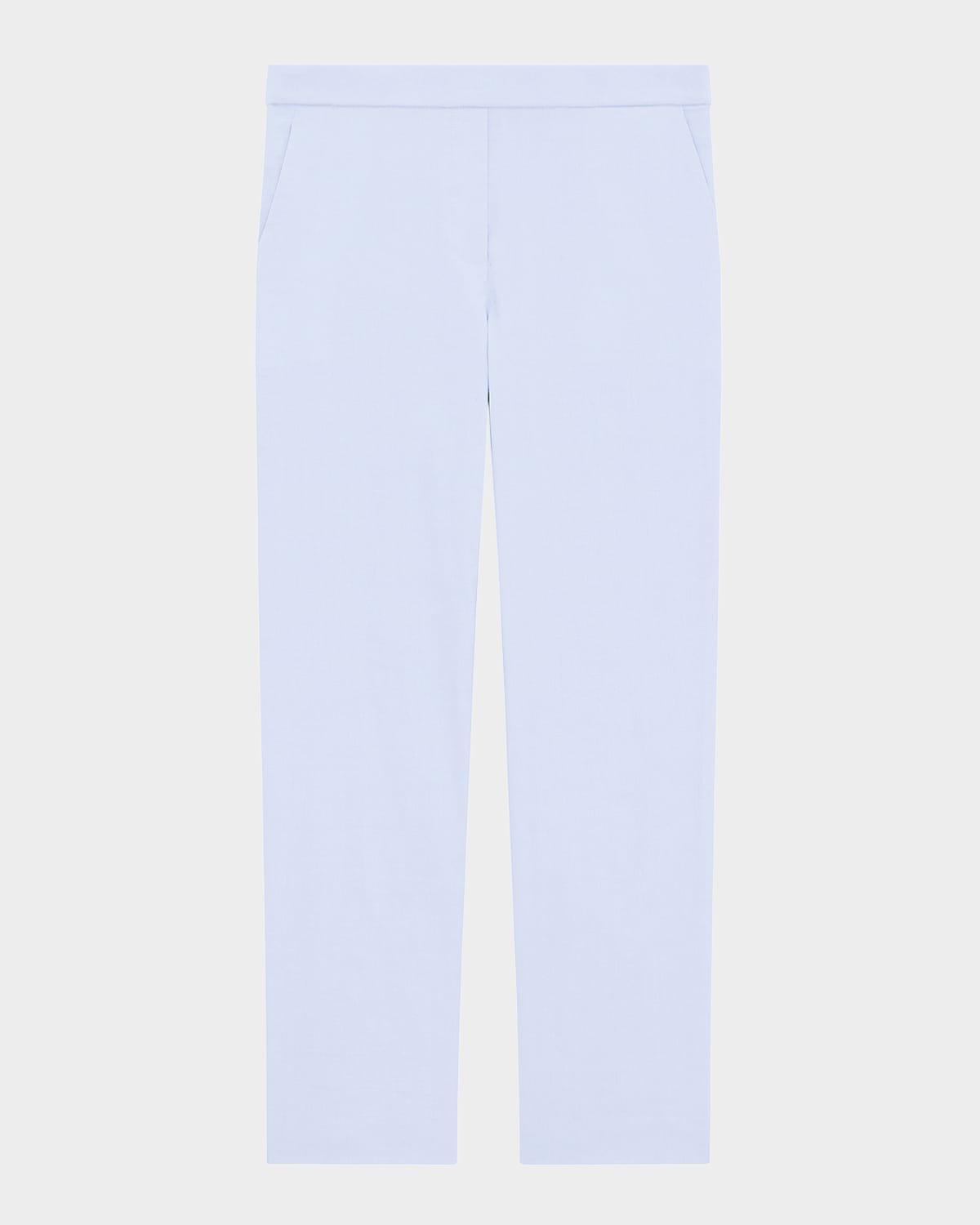 Womens Treeca Linen Pull-On Crop Pants Product Image