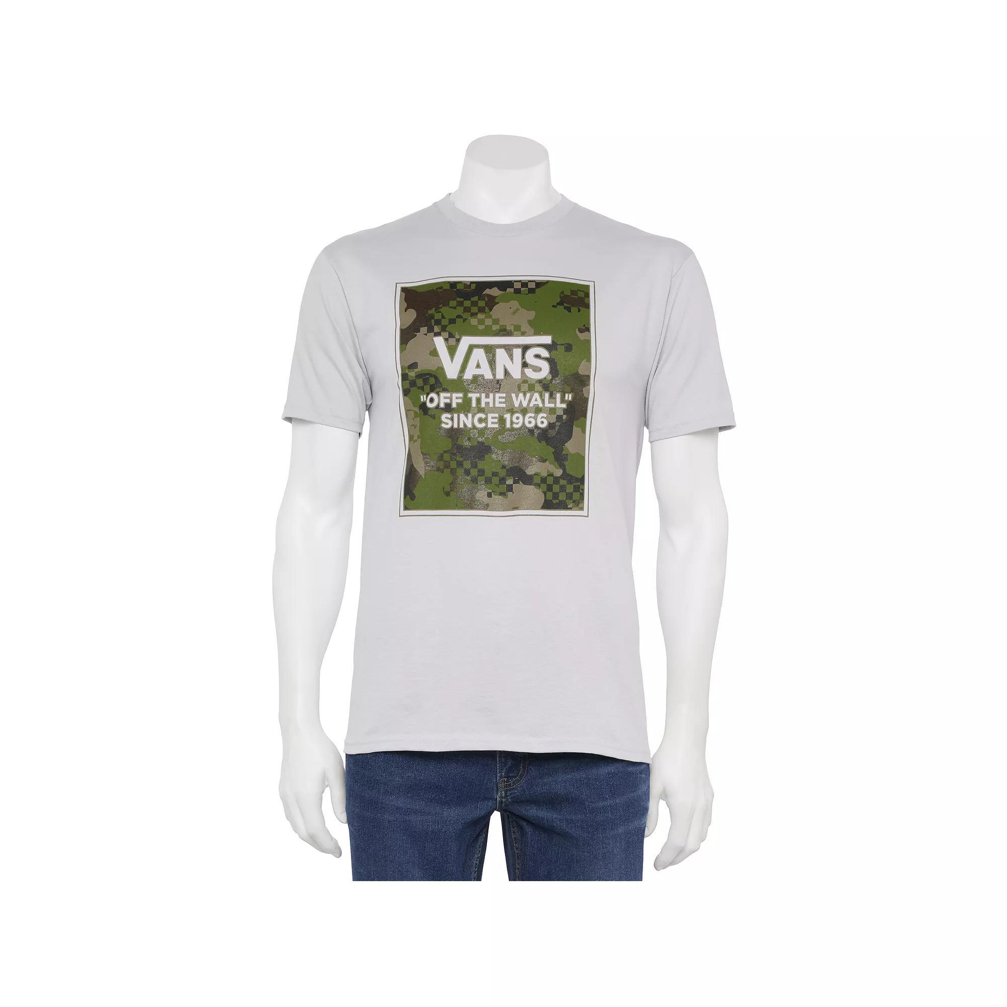 Men's Vans® Barbro Short Sleeve Graphic Tee, Size: XXL, Gray Product Image