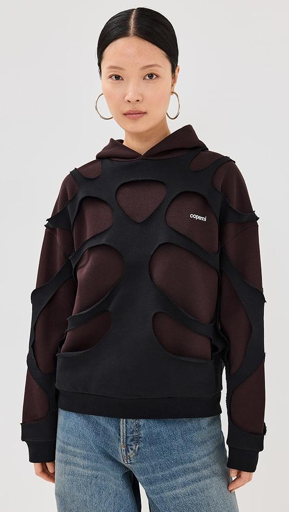 Coperni Laser-Cut Hoodie | Shopbop Product Image